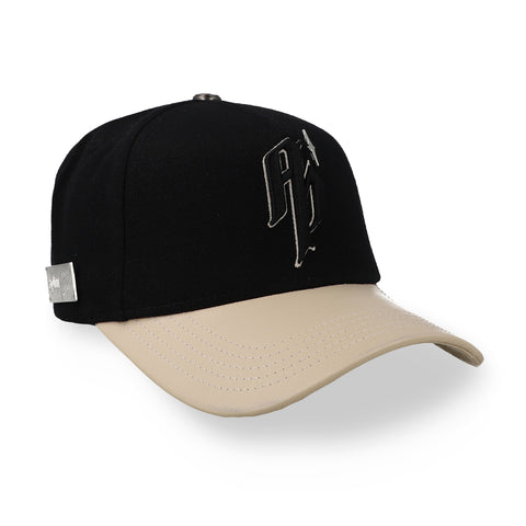 Gorra Aplomo Made For Selected Negro/Beige Unitalla