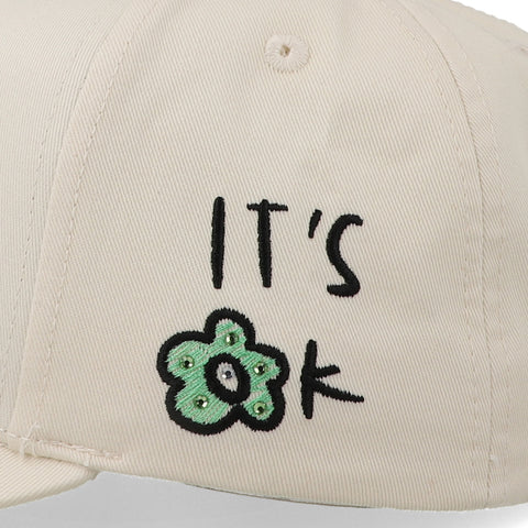 Gorra Aplomo Its Ok Cap Beige Unitalla