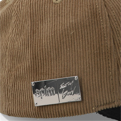 Gorra Aplomo Cream Corduroy Beige Unitalla