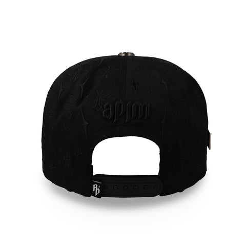 Gorra Aplomo Crosses Negra Unitalla