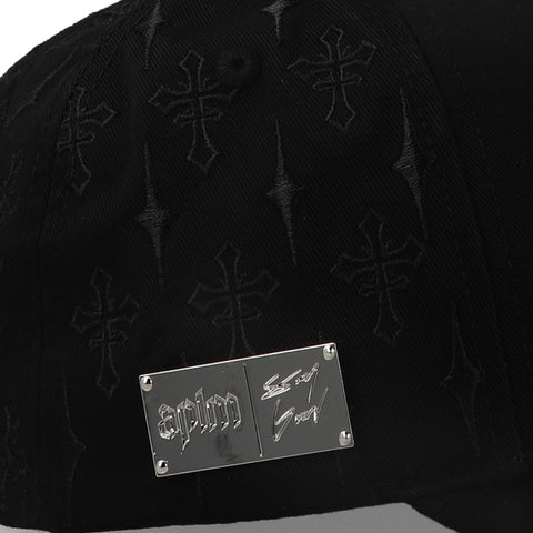 Gorra Aplomo Crosses Negra Unitalla