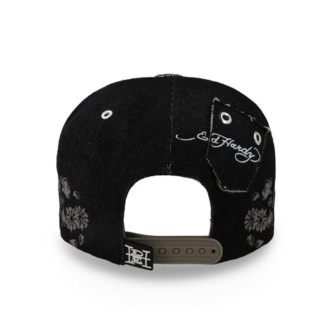 Gorra Ed Hardy Brave Hearts Stay True Negra Unitalla