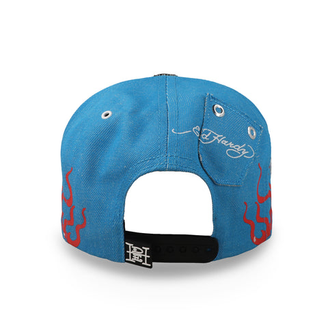 Gorra Ed Hardy Hellcat Azul Unitalla