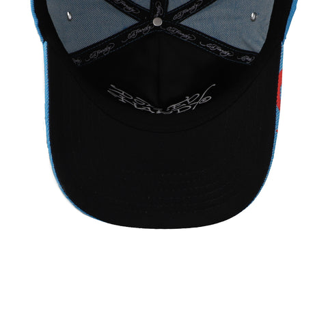 Gorra Ed Hardy Hellcat Azul Unitalla