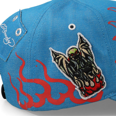 Gorra Ed Hardy Hellcat Azul Unitalla