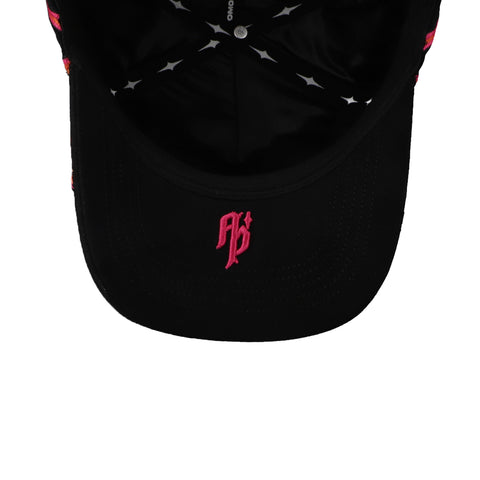 Gorra Aplomo Dream Team Flames Negra Unitalla