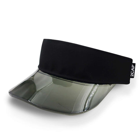 Gorra 2CAP Visor Negro/Acrílico Negro Unitalla