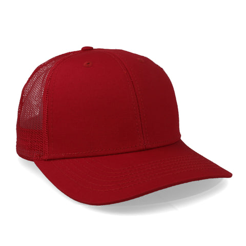 Gorra 2CAP Trucker Clásica 6 Panel Roja Unitalla