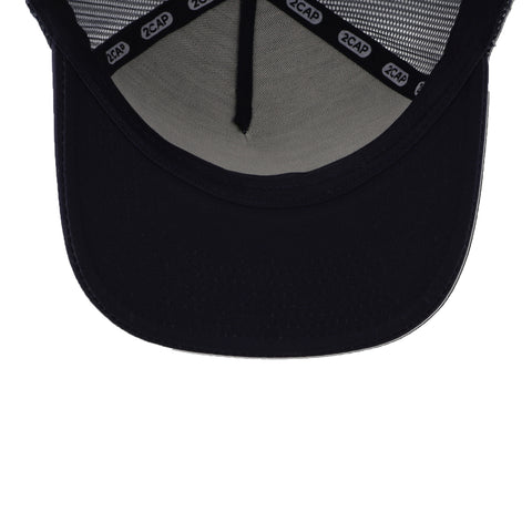 Gorra 2CAP Trucker Clásica 5 Panel Marino Unitalla
