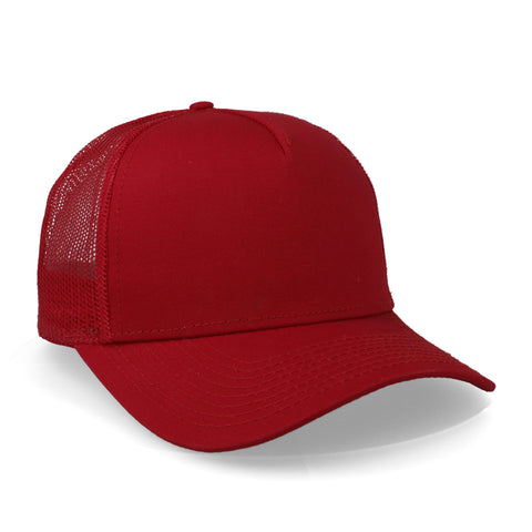 Gorra 2CAP Trucker Clásica 5 Panel Roja Unitalla