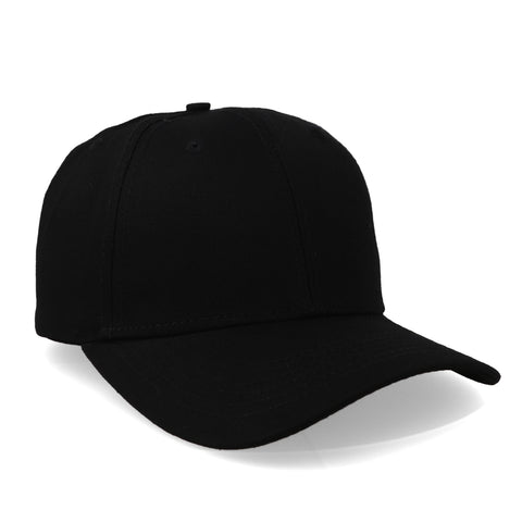 Gorra 2CAP Algodón Copa Baja Negra Unitalla