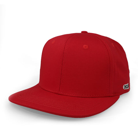 Gorra 2CAP Snapback Algodón Roja Unitalla