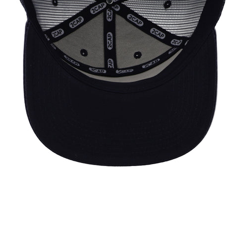 Gorra 2CAP Snapback 7 Panel Marino Unitalla