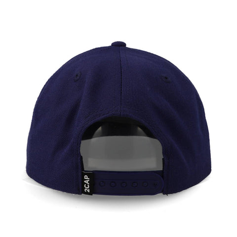 Gorra 2CAP Snapback Acrílico Marino Unitalla