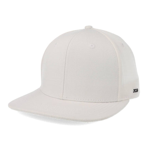 Gorra 2CAP Snapback Acrílico Blanca Unitalla