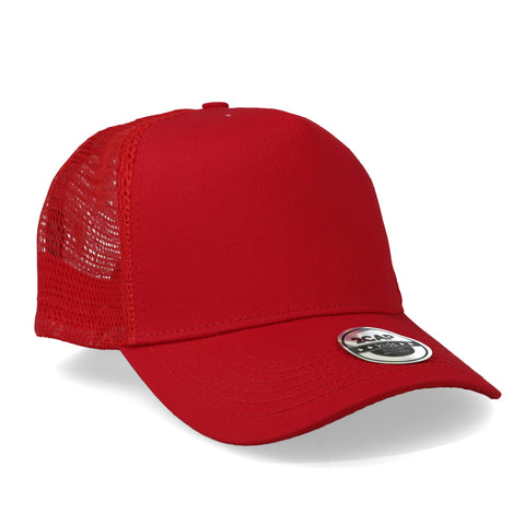 Gorra 2CAP Kids Trucker 5 Panel Roja Unitalla