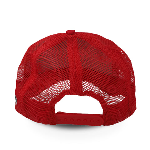 Gorra 2CAP Kids Trucker 5 Panel Roja Unitalla
