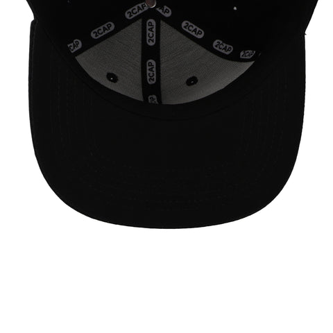 Gorra 2CAP Kids Snapback Negra Unitalla