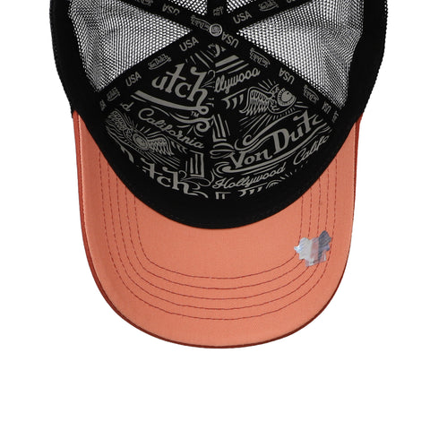 Gorra Von Dutch Staple Trucker Naranja Unitalla