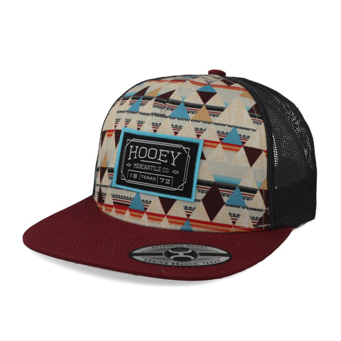 Gorra Hooey Doc 6 Panel Crema/Carbón Unitalla