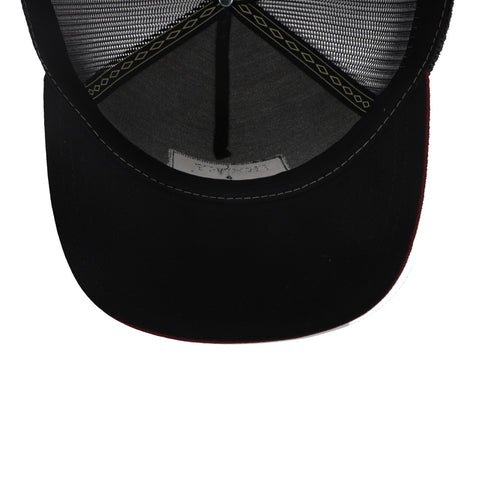 Gorra Hooey Doc 6 Panel Crema/Carbón Unitalla