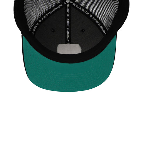 Gorra Hooey 6 Panel Negra Unitalla