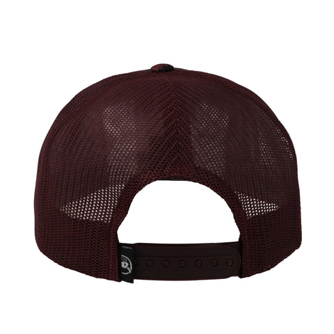 Gorra Hooey Tribe 5 Panel Roja Unitalla