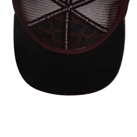 Gorra Hooey Tribe 5 Panel Roja Unitalla