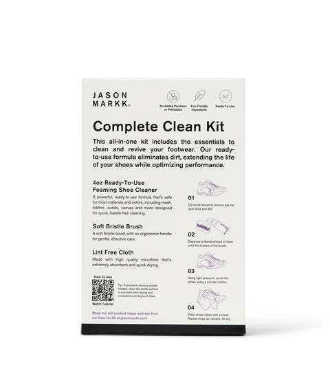 Jason Markk Kit Completo de Limpieza para Tenis